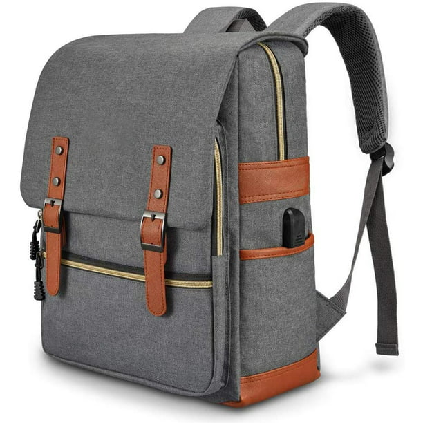 Adult Casual Backpack School Bags Oxford Laptop Backpack Unisex Travel Daypack 
